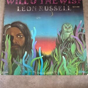 Leon Russell "Will O' The Wisp" Colorful Psychedelic Album Art